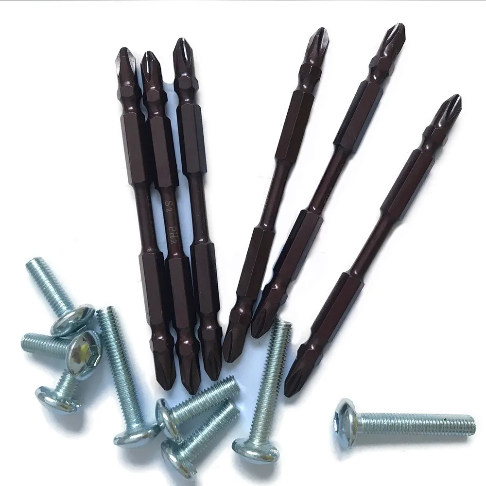 耐用双头crv s2 功率磁ph2 螺丝刀头 - buy screwdriver bit,magnetic