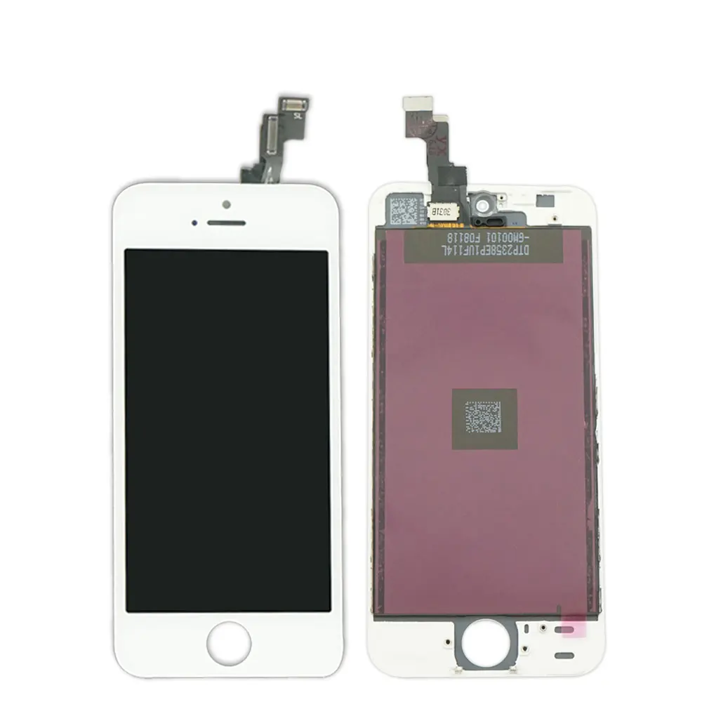 

Test Passed hot selling original complete lcd for iphone 5s with wholesale price, White/black etc