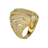Missjewelry Hip Hop New Design Mens Gold Ring for Men