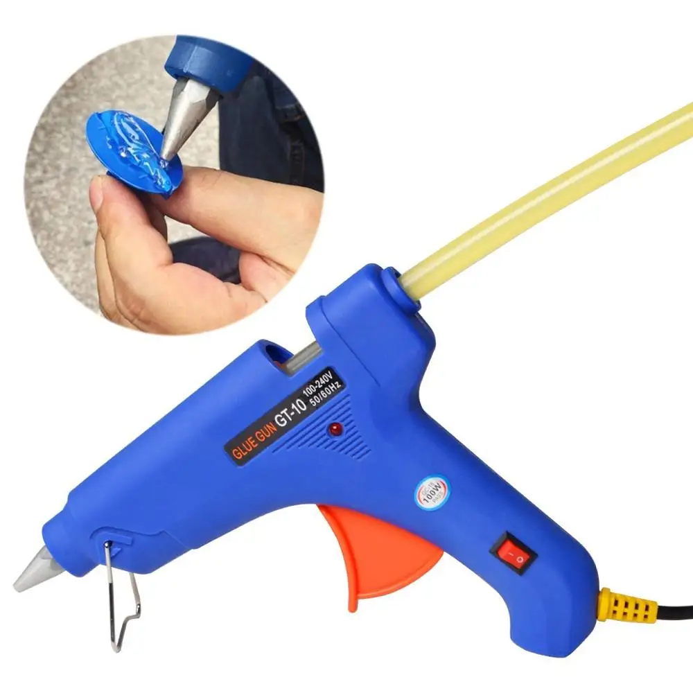 
Super PDR Hot Melt 100v-240v Glue Gun dent repair tools blue glue gun 