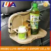 extendable car table for food and drinking holder