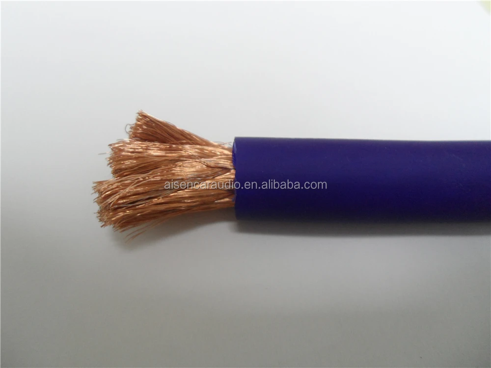 2/0 Gauge Oversized Awg Power Ground Cable With Pure Copper Ofc Car