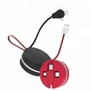 All in One Retractable Charging Cable Micro USB Charger Cable for Fast Charging & Rapid Data Cord Compatible for All USB Device