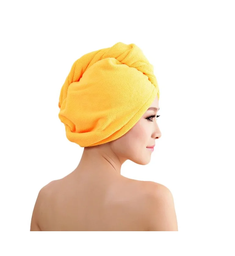 Microfiber Bath Turban Towel For Hair Drying - Buy Hair Turban,Spa Hair ...