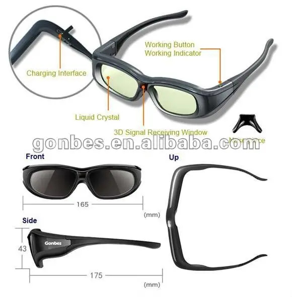 debat Triumferende lejlighed Hot Sale Inchargeable Infrared 3d Video Glasses On Your Logo - Buy Vedio  Glasses,3d Video Glasses,Infrared 3d Video Glasses Product on Alibaba.com