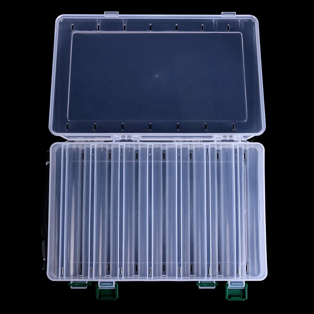 
Hard Plastic Storage Case Box Plastic Fishing Lure Hook Bait Fishing Tackle Lure Box 