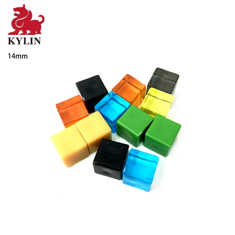 Multicolor Reusable Plastic/acrylic Cubes Assorted Colors Education