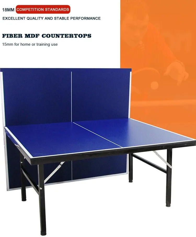 Indoor Gym Durable Folding Ping Pong Table Tennis Table Buy Folding