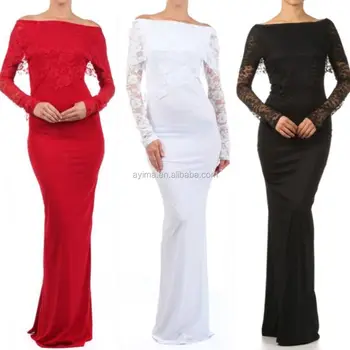 bodycon maxi dress long sleeve