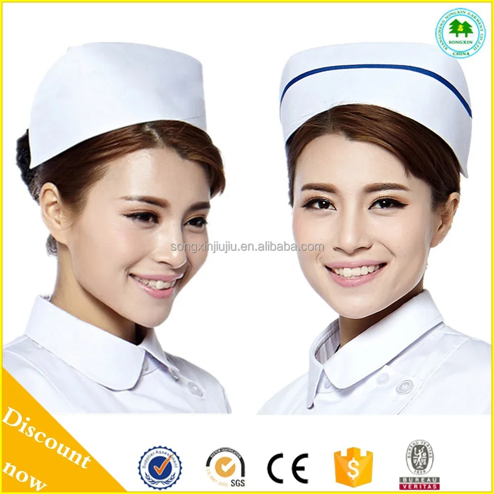 

Cheap asian style hospital uniforms nurse hats,nurses uniform and caps,nurses caps for sale
