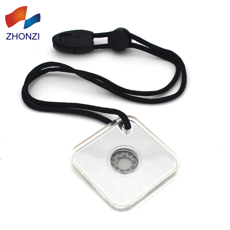 

Wholesale SOS Kit Outdoor Hiking Survival Emergency Mini Signal Mirror With Whistle Lanyard, Silver