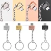 Key Chain USB 3.1 Type-C Male To USB 2.0 A Female OTG Adapter