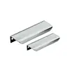 China supplier stainless steel solid curved shape furniture cabinet drawer pull
