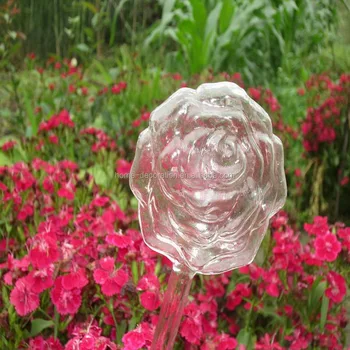 Wholesale Flower Shaped Glass Plant Watering Devices Buy Plant