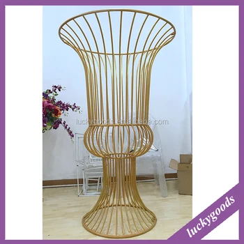 Ldj633 Ldj634 Gold Plated 1 6m Large Metal Vase For Sale Buy