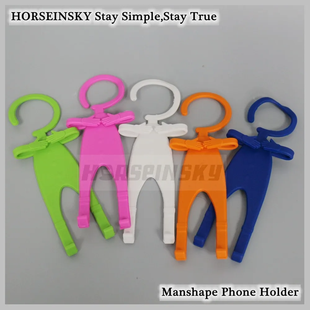 Universal Flexible Silicone Holder Rubber Man Shape Mobile Phone Holder