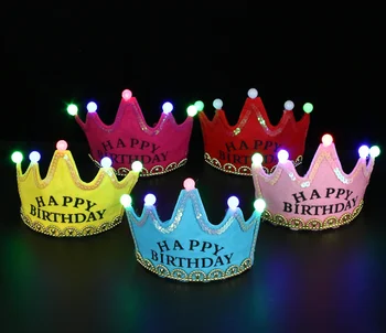 flashing birthday tiara