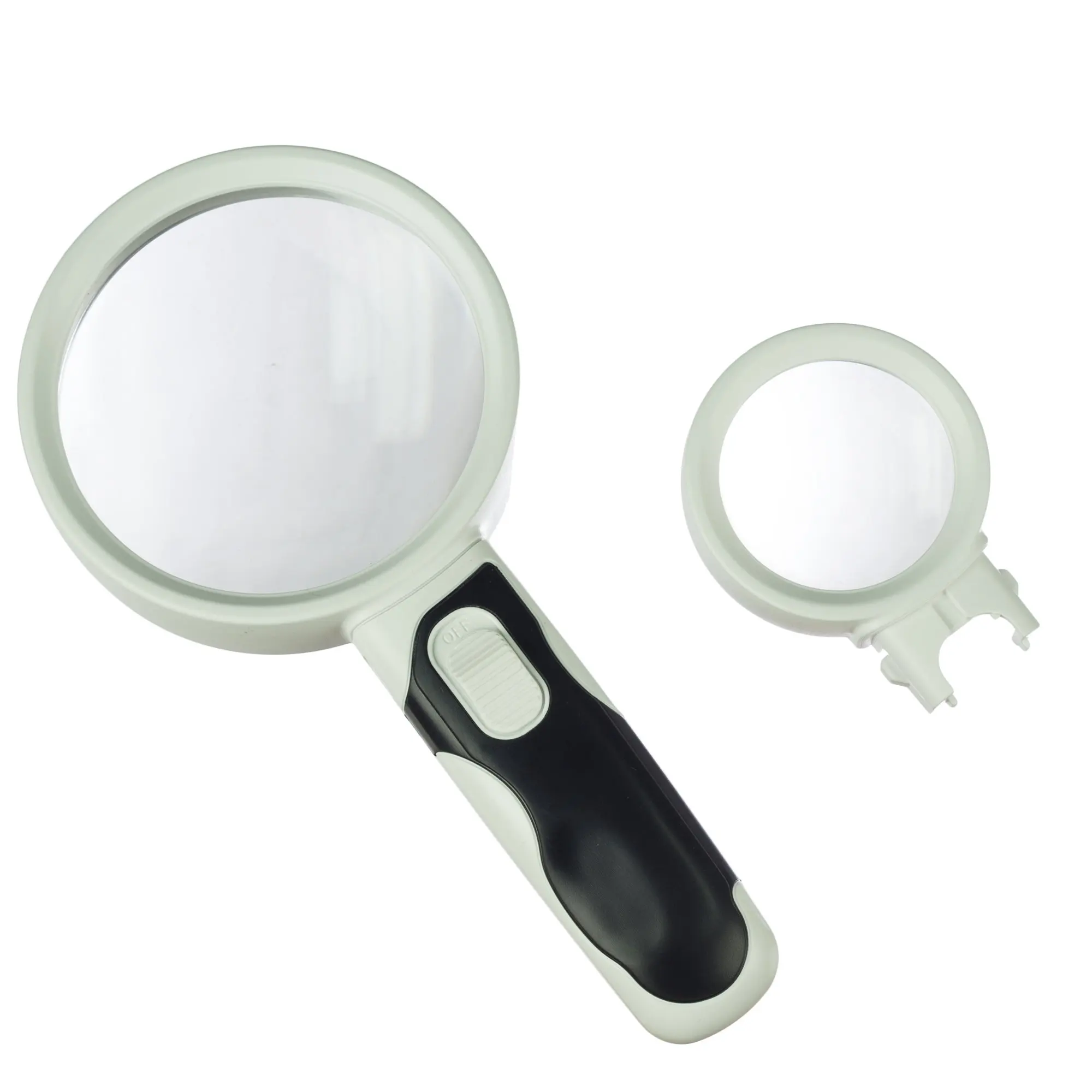 20X 10X Desktop Magnifying Glass 130mm HighDefinition Optical Lenses