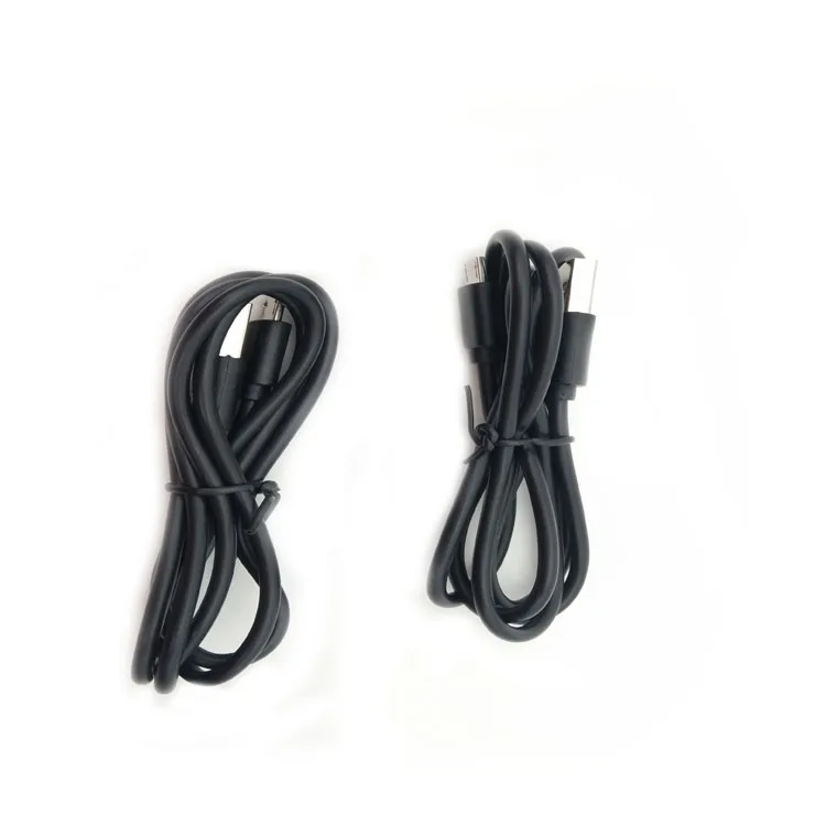 1m black PVC material usb 2.0 micro charger data cable - ANKUX.COM