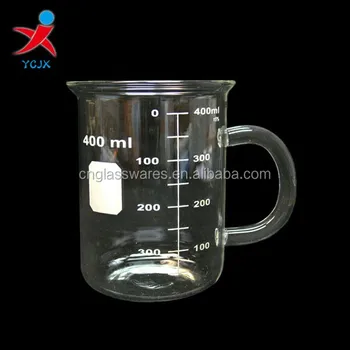 Handmade Pyrex Borosilicate Measuring Glass Beakers Cup Mug With Handle Buy Glass Beaker With Handle Glass Beaker Mug Measuring Glass Cup Product On Alibaba Com