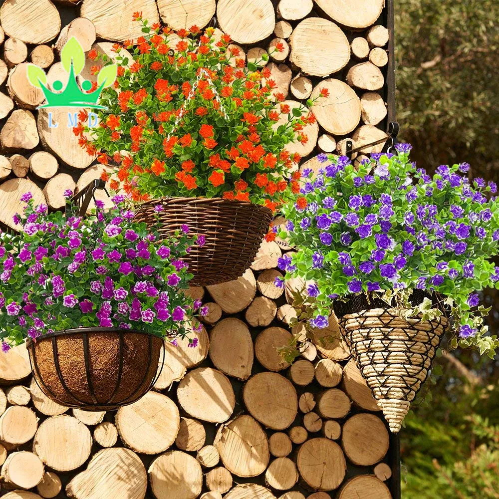 人工屋外uv耐性植物フェイクプラスチック緑低木屋内屋外ハンギングプランターホームキッチン飾る Buy フェイクプラスチック緑低木 人工植物 結婚式の花の装飾 Product On Alibaba Com