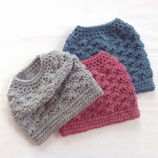 crochet hair hat