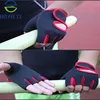 Amazon supplier custom half finger weighted exercise gloves with silicone point for gym workout