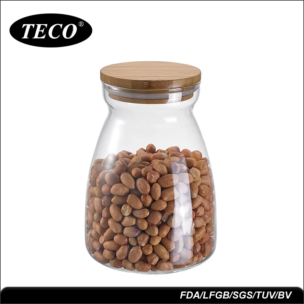 Factory Custom Glass Mason Spice Jar Set,Stash Jar Round Glass Jar