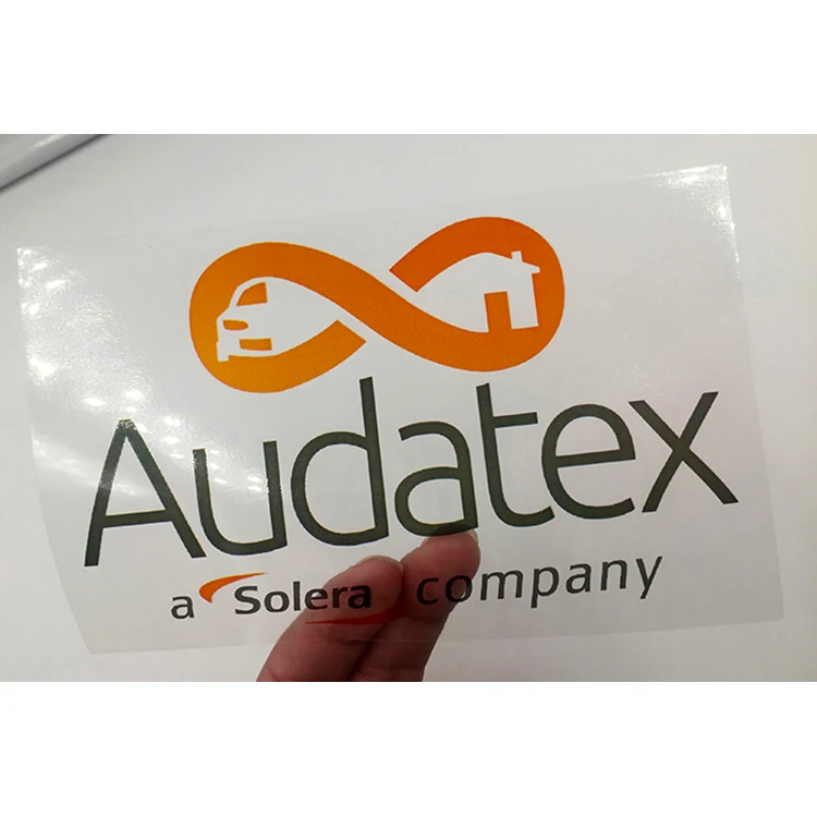 Waterproof Pvc Vinyl 3m Clear Logo Printing Self Adhesive Custom Waterproof Pvc Vinyl 3m Clear Logo