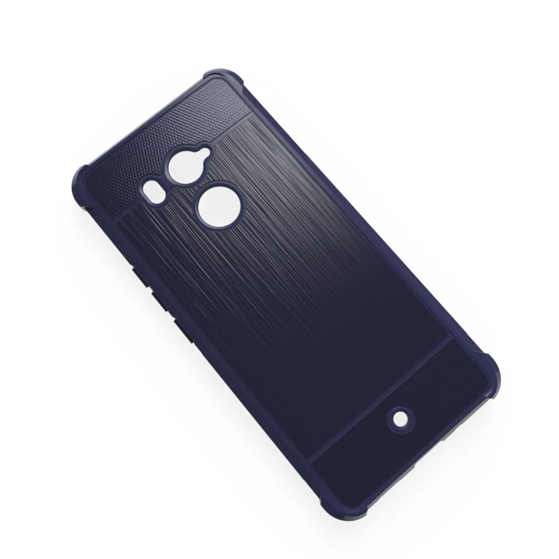2017 New Arrival Carbon Fiber Shockproof Tpu case for HTC U11 Plus Brushed Effect case for HTC U11 Plus