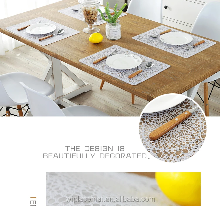 Ecofriendly Plastic Placemats Customizable Table Placemat Buy Table