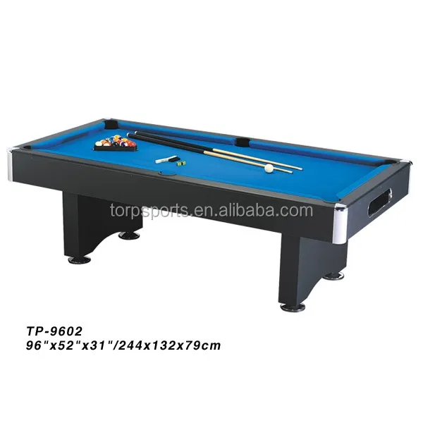 8 inch pool table