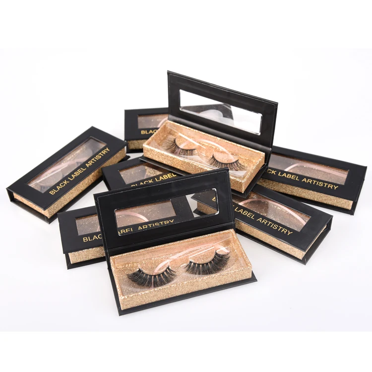 

Quenlashes custom strip lashes black own brand eyelashes box cruelty free real 3d mink eyelashes, Natural black