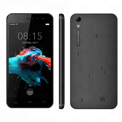 Original Homtom HT16 5.0 inch MTK6580 Quad Core GSM & WCDMA Mobile phone 1GB RAM + 8GB ROM Android 6.0 Smartphone