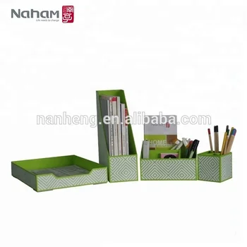 Naham Personalized Office Stationery Gift Desktop Organizer Set