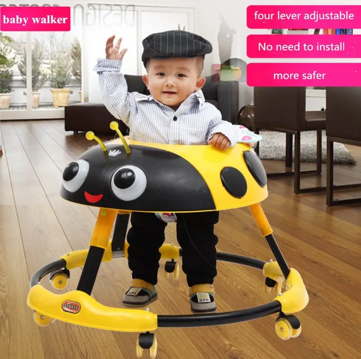 2018 New Model Baby Walker Car Adjust The Height Baby Walkers Factory