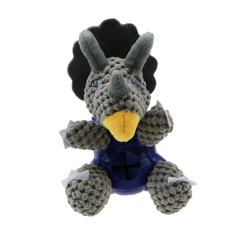 
Feeding function Dog toys Dinosaur Dog Chew toys Tough Plush Dog Toy 