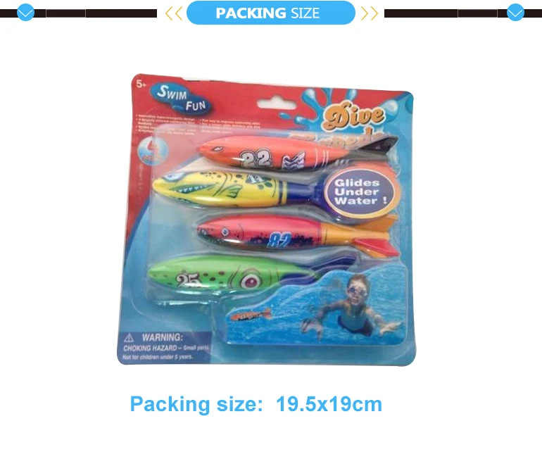 Underwater summer torpedo fish swimming pool diving toys.jpg