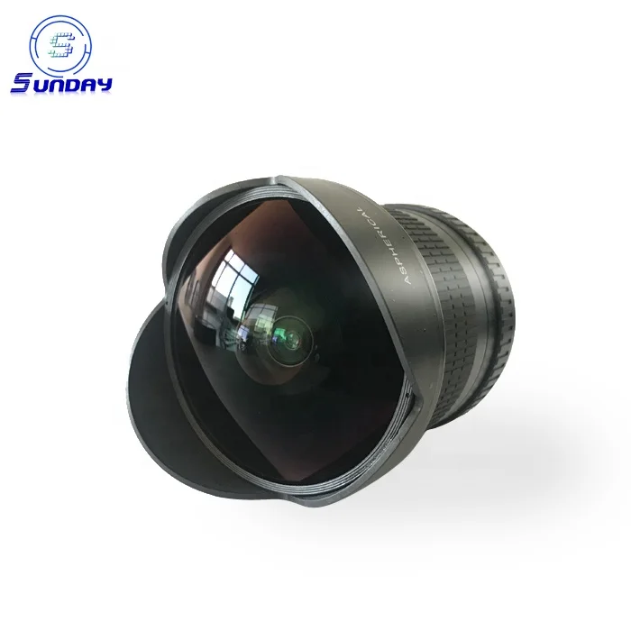 

8mm F3.5-22 Super Wide Fisheye Lenses For Nikon D7100 D7000 D5300 D5200 D5100, Black