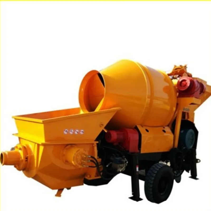 (jbt15) Hot Sale 15m3/h Mini Concrete Mixer With Pump Diesel Engine