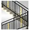 2018 top-selling indoor hand-forged metal spiral stairs hand railing