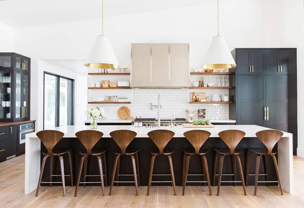 Norman Cherner Counter Home Furniture Walnut Plywood Bar Stool Home Furniture Walnut Plywood Bar Stool
