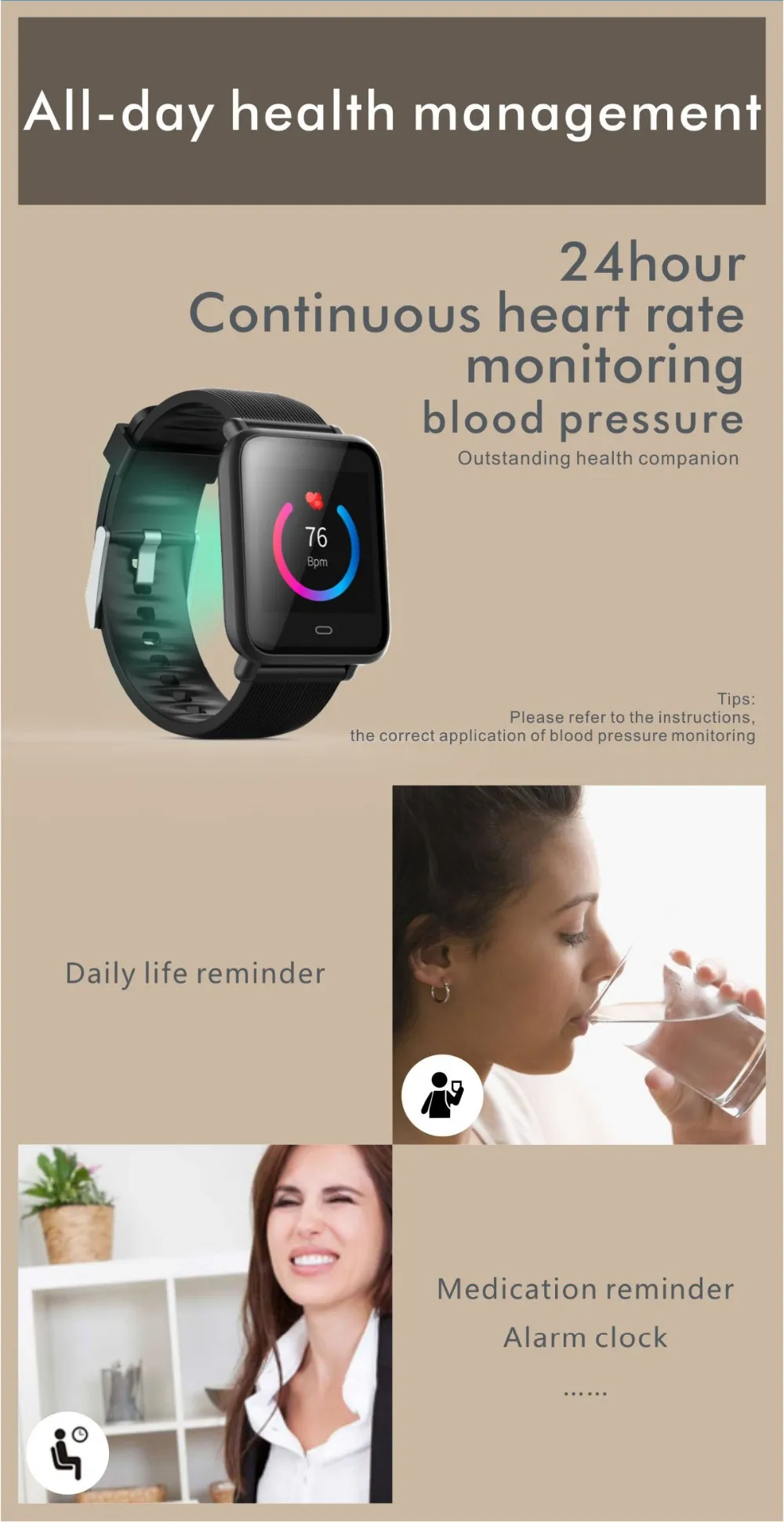 q9 flagship smart bracelet