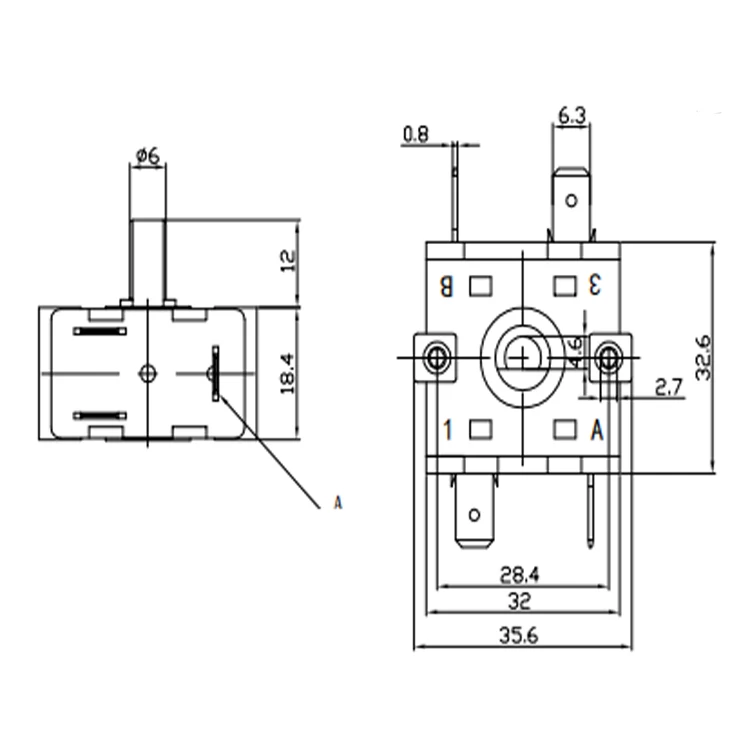 Saklar Putar 16a 250v,Untuk Kipas Pedestal Buy 16a 250v Rotary Switch,Fan Rotary Switch