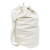 Adjustable Height Single-shoulder Drawstring Tote Canvas Bag