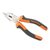 Clamping Hand Tools Orange Grey Color Handle Multi Diagonal Side Cutting Linesman Pliers