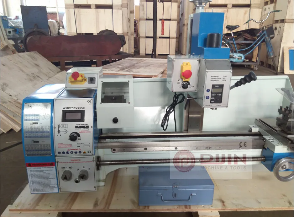 Combination Lathe Milling Machine Mill Lathe Combo Machine Bhp250v