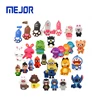Christmas gift set 1 Cartoon PVC thumb drive custom 2 logo usb stick tree shape 4 GB memoria Pendrive