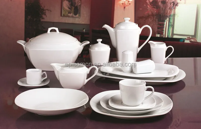 Restaurant Dinnerware,Ceramic Whiteness 