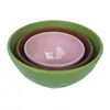 eco-friendly melamine ware mixing bowls with lid